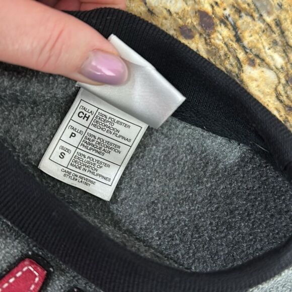 Disney Store Vintage Grumpy Dwarf Fleece Grey Sweatshirt Size S - Picture 5 of 8